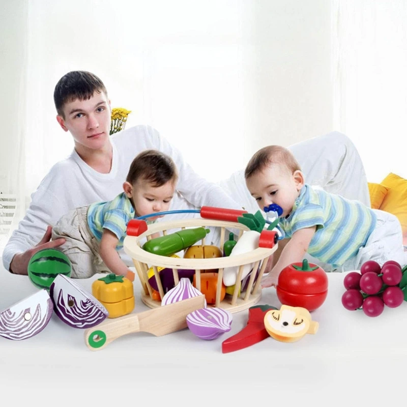 

Интерактивная модель для ролевых игр с корзиной, кухонная игрушка для ролевых игр
