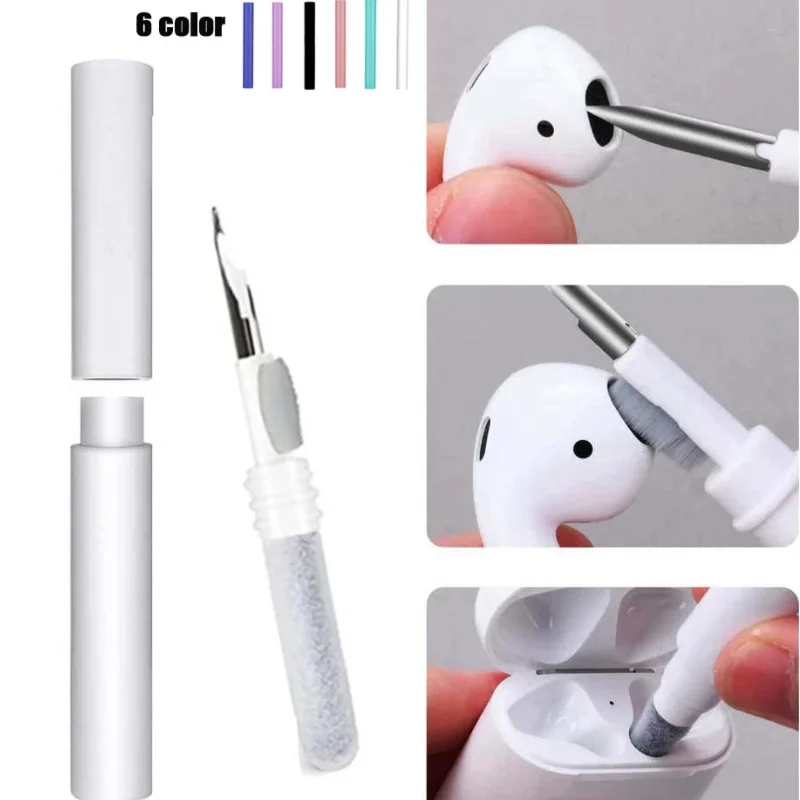 

Bluetooth Earphones Cleaning Tool for Airpods Pro 3 2 1 Durable Earbuds Case Cleaner Kit Clean Brush Pen for Xiaomi Airdots 3Pro