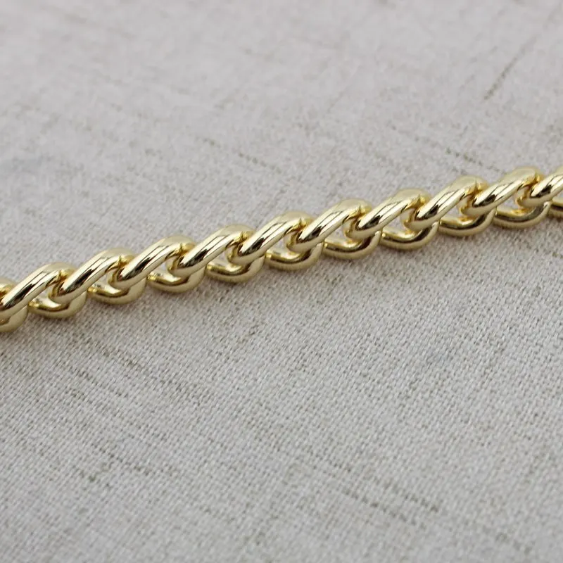 High Quality 9mm Fashion Iron Chain Bags Purses Strap Accessory Factory Quality Plating Cover Wholesale 100CM 110CM 120CM 130CM