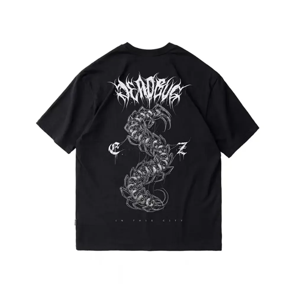 Футболка EKHLAS для мужчин и женщин художественная татуировка суставная темный