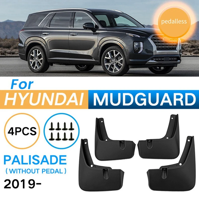 4 шт. автомобильные брызговики крыло для Hyundai Palisade 2019 2020 2021 2022 2023 аксессуары