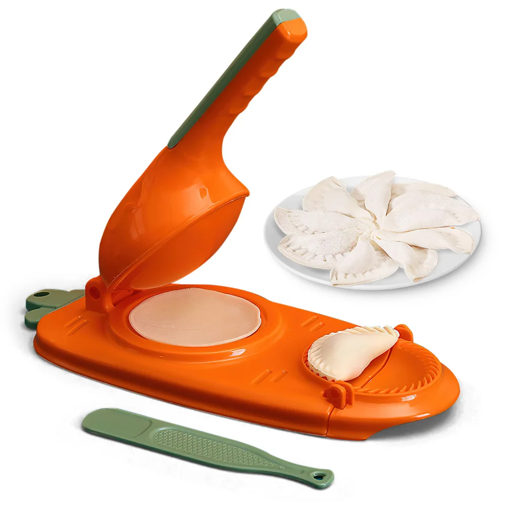 

2 в 1 ручная Клецка, эффективный инструмент для прессования теста, инструмент для прессования теста, сделай сам, кухонный кондитерский инструмент Jiaozi для выпечки