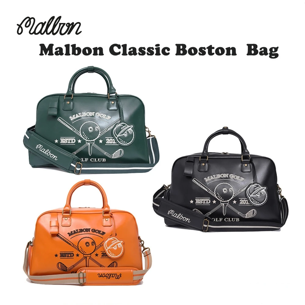 

2024 GOLF Clothing Shoes Bag Unisex Golf Boston Bag Trendy Fashion Portable Storage Bag 말본 클래식 보스턴백