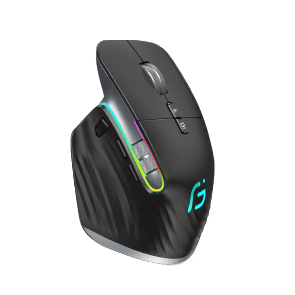 

Esports Wireless Mouse Using Customized 3d Gear Rollers And A Snug Fit To The Hand Shape Ergonomic Mouse Silent And Undisturbed