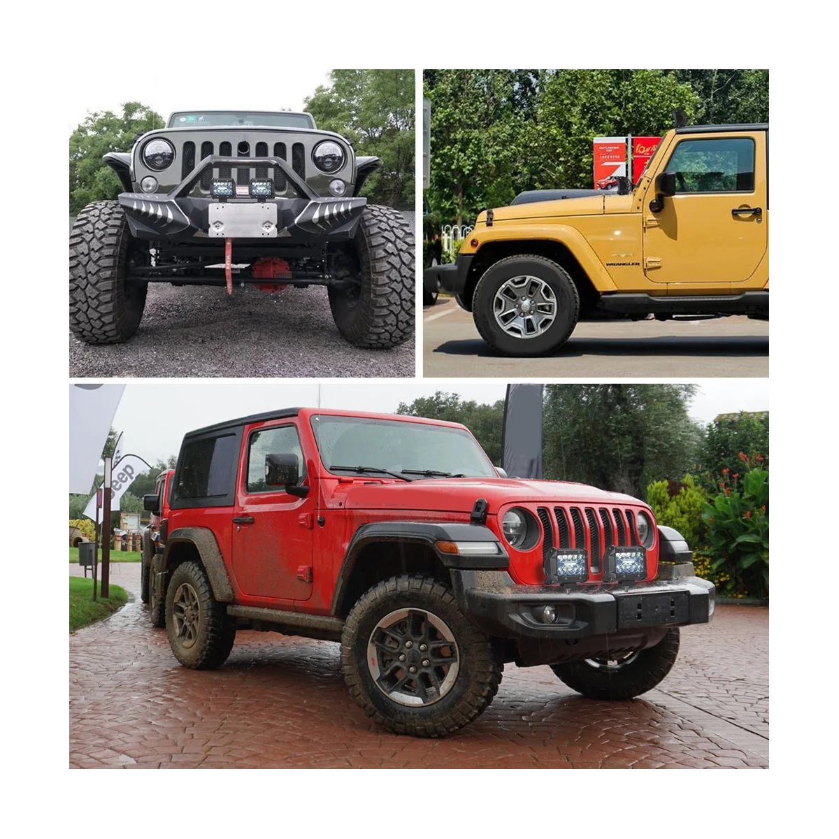 4-дюймовый фонарь для внедорожника водонепроницаемый противотуманный