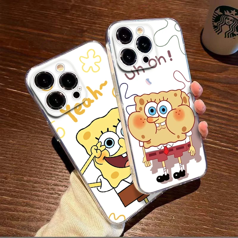 R15 мягкие квадратные брюки SpongeBob для Moto G4 Plus G41 G5 G50 G51 G5S G6 Play G60 G7 Power G71 G9