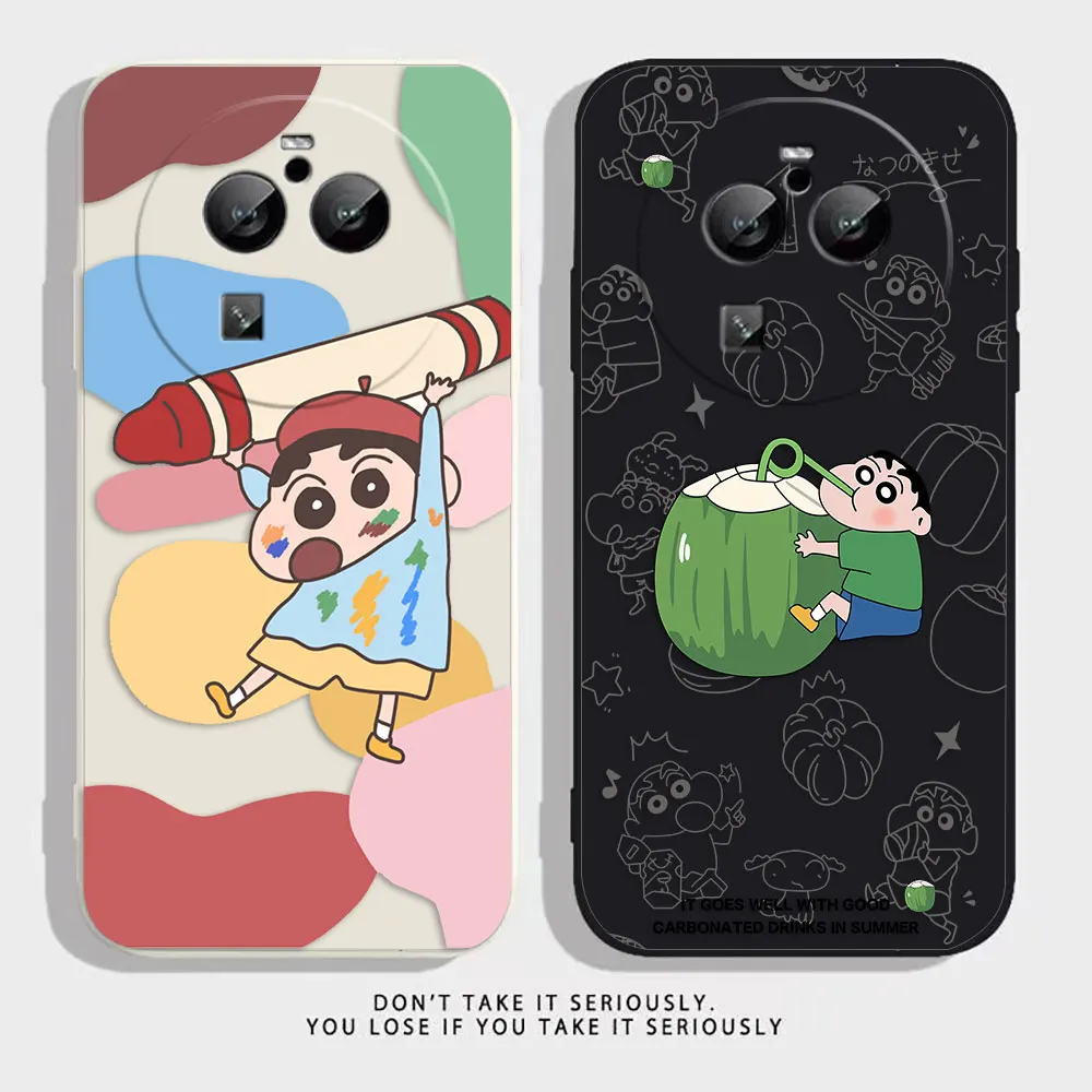 

Naughty C-Crayons Case For OPPO FIND X5 X6 X3 X2 REALME X7 X50 RENO ACE 2 2Z 4Z 4 6 7 Lite 5Z 5F 7Z PRO Case Funda Shell Capa