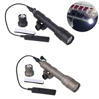 tactical m600 m600b weapon scout light tactical led mini flashlight 20mm picatinny hunting rail mount weapon light hunting rail