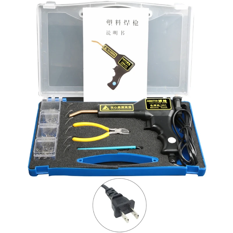 

30W Hot Stapler Plastic welding machine plastic bumper soldering iron garage tools Car bumper Repair