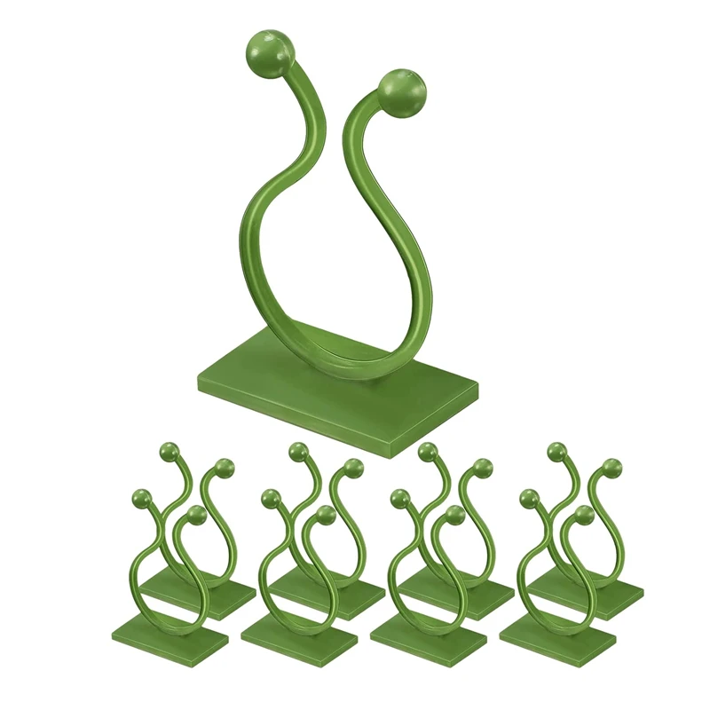 

200 шт., самоклеящиеся крючки для фиксации растений