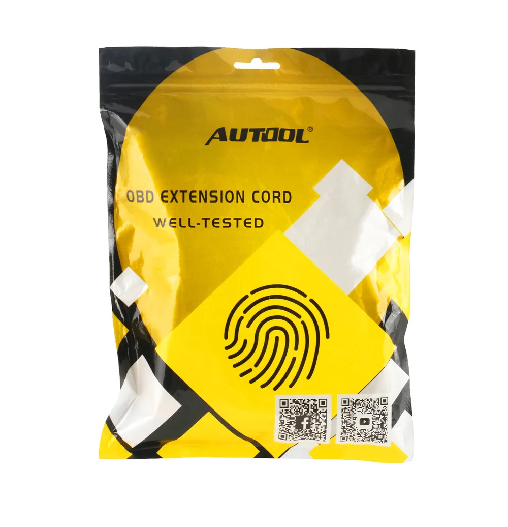 Адаптер AUTOOL от 1 до 2 лампочек кабель OBD OBDII Автомобильный штекер-гнездо удлинитель