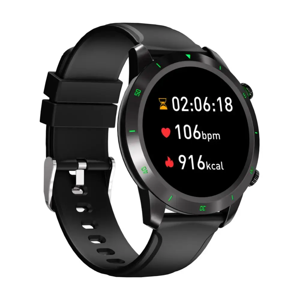 

Водонепроницаемые умные часы 1,28 дюйма, спортивные часы с полноэкранным сенсорным экраном, умный Браслет для Android IOS