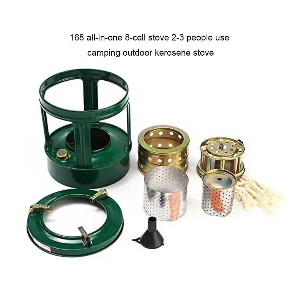 

Portable Camping Stove Burner Barbeque Cooker Cookware Outdoor Equipment