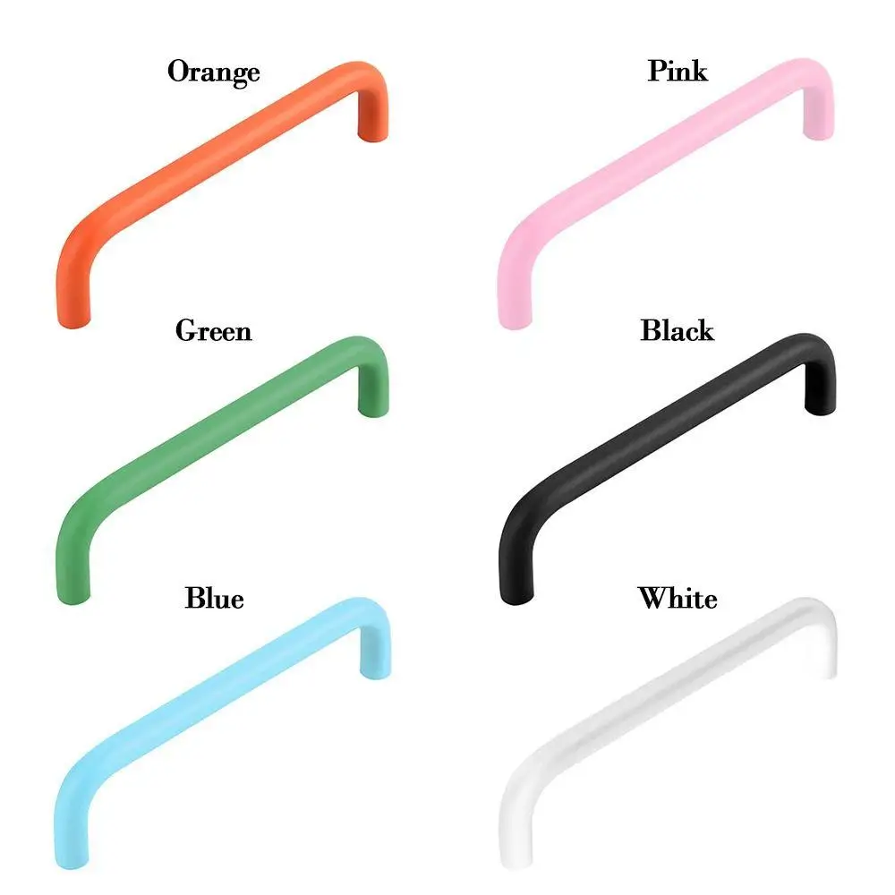 Ручка для детской комнаты цветная ручка кухонного шкафа U-образный выдвижной