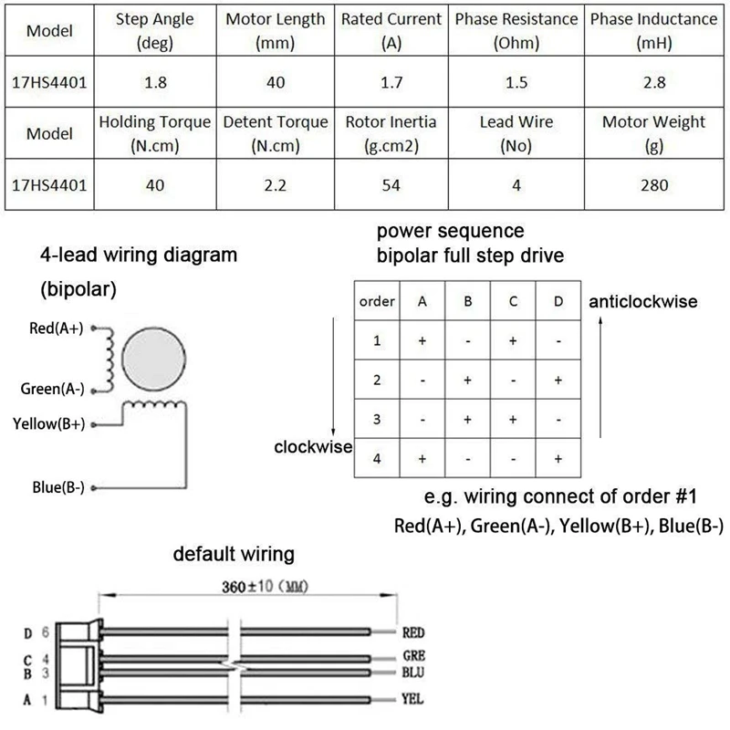 TB6600 4A 9-42V Драйвер шагового двигателя Контроллер ЧПУ с шаговым двигателем Nema 17