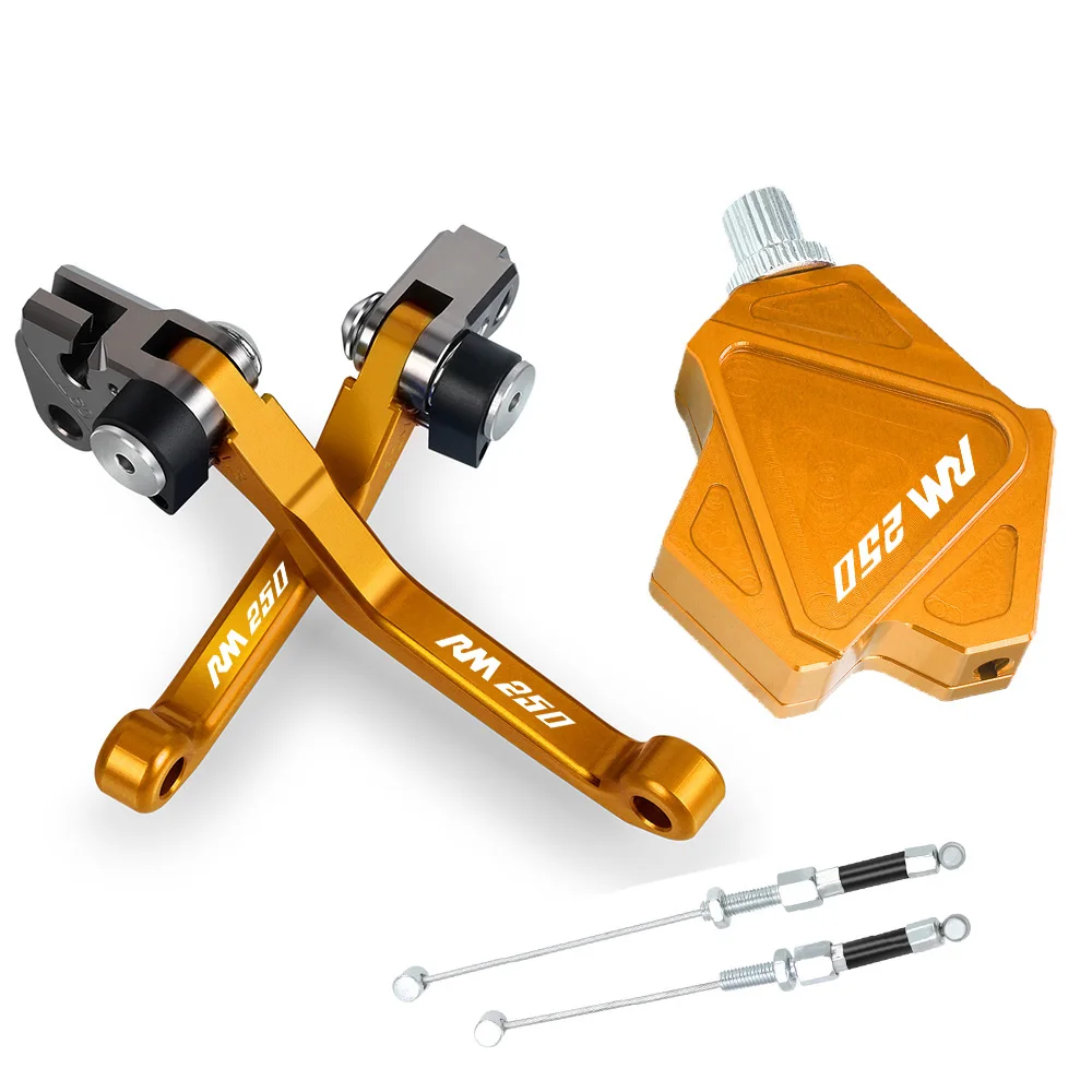 

For SUZIKI RM250 1996-2003 2002 2001 2000 1999 Motorcycle Accessories Brake Clutch Lever Easy Pull Clutch Lever System Kit Parts