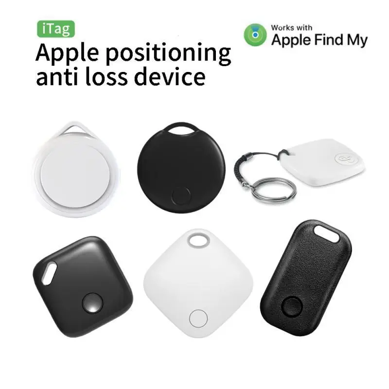 

Mini GPS Locator Bluetooth Anti-lost Alarm Tracker Portable Pet Wallet Finder IOS Positioner Smart Tag Support Apple Find My