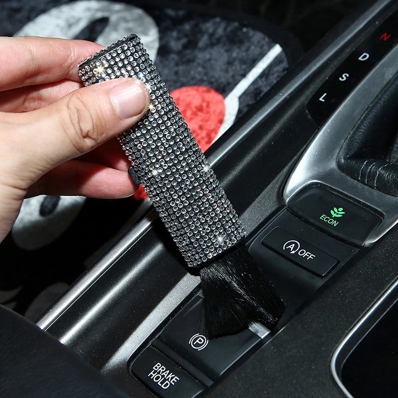 

Car Air Outlet Cleaning Brush Dashboard Air Conditioner Detailing Dust Sweeping Tools Auto Interior Home Office Duster Brushes