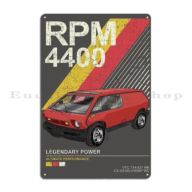 

Металлический ретро-знак Brubaker Box для минивэна