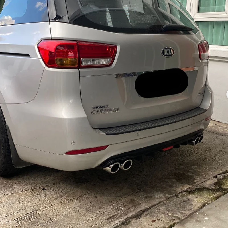 Для Kia Carnival задний диффузор сплиттер бампер спойлер для губ комплект кузова
