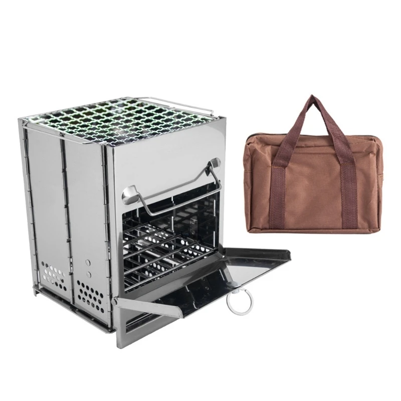 

Camping Equipment Wind-proof Wood Burnings Stove Furnaces Portable Picnics Stove Camp Border Cooking Gas Burners Outdoor