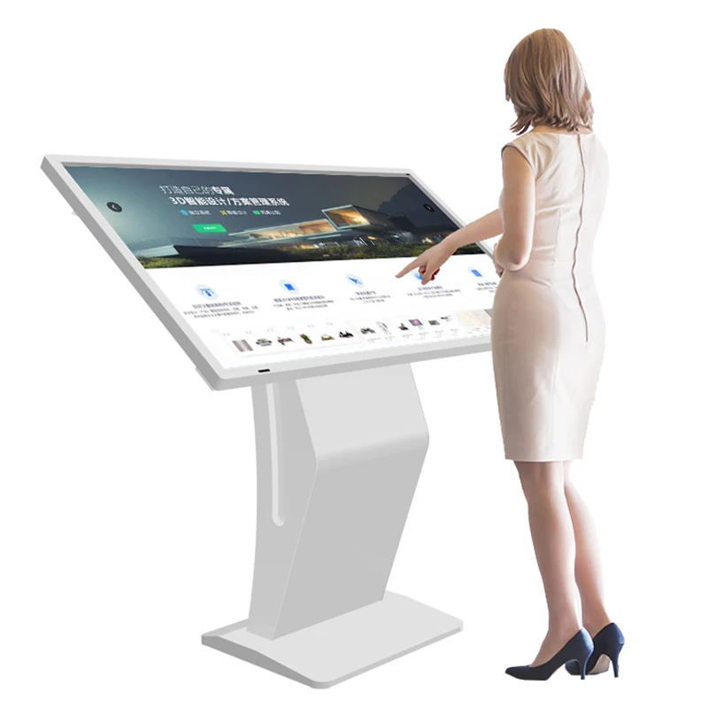 

21.5" 32" 43" 49" 55" 65'' inch 1080P Android lcd touch screen monitor price PC kiosk Totem lcd digital signage display