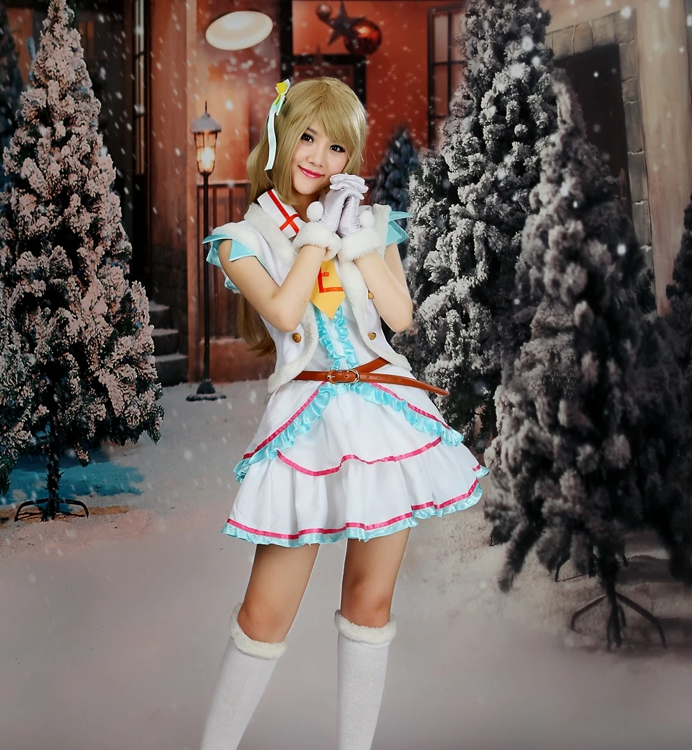 

Love Live Snow Halation Minami Kotori Vest Dress Uniform Outfit Anime Customize Cosplay Costumes