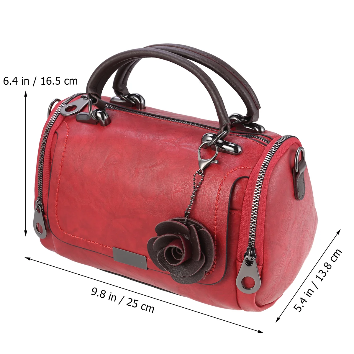 

Handbag Purseshoulder Pillow Crossbodywomanhandle Boston Portable Womenside Strapadjustable Retro Style Clutch Minivintage Girls