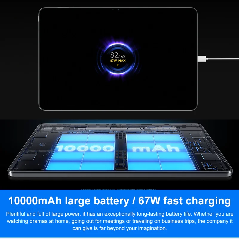 Новый планшетный ПК Xiaomi Pad 5 Pro с большим экраном 12 4 дюйма Восьмиядерный процессор