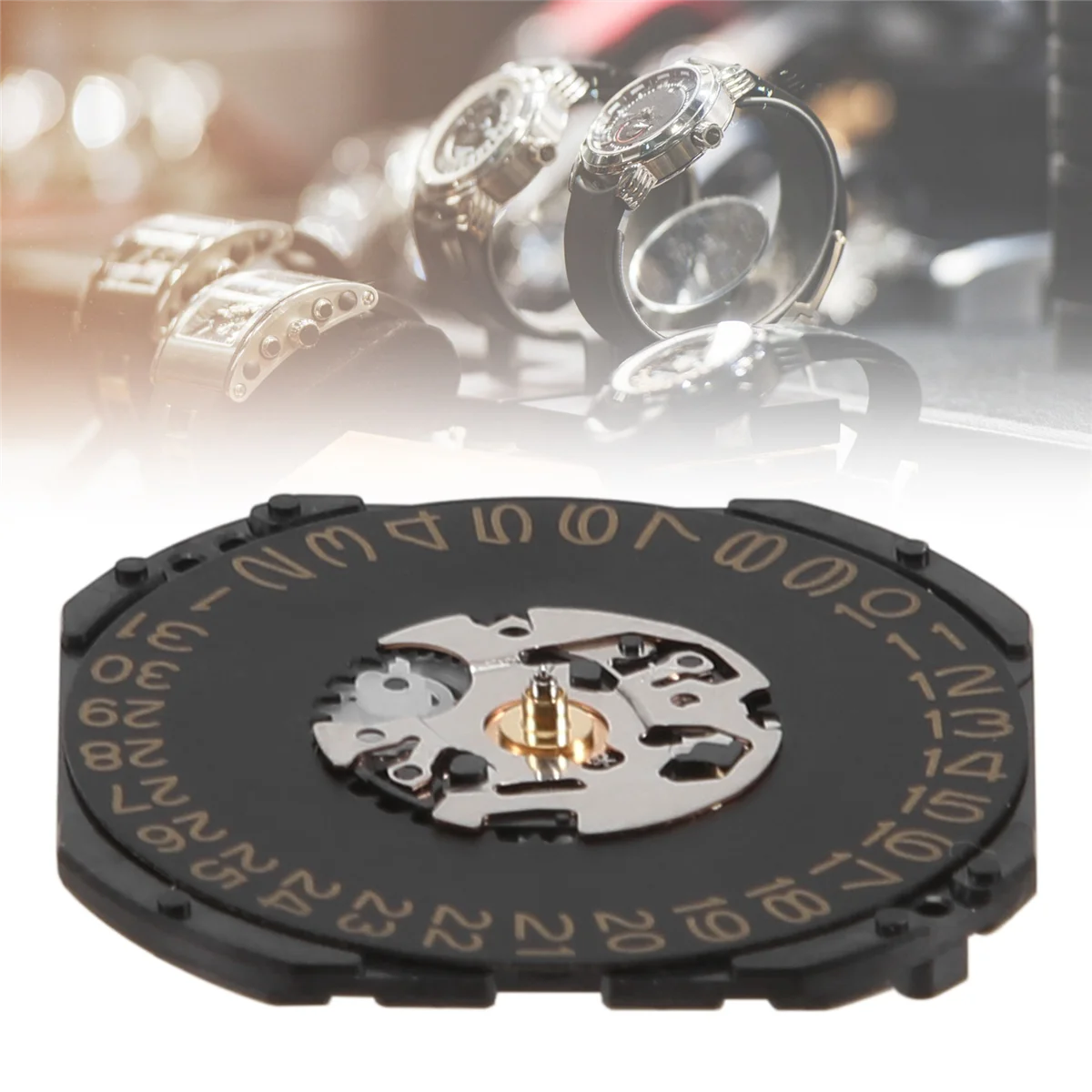 Кварцевый часовой механизм VX42 VX42E дата 3 '/4 5' без аккумулятора Запчасти для