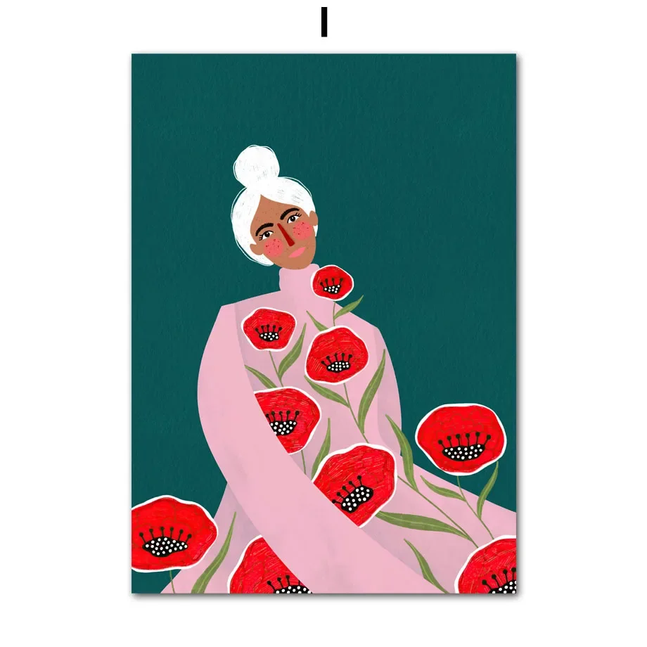 

Картина на холсте "Полосатые Девушки"