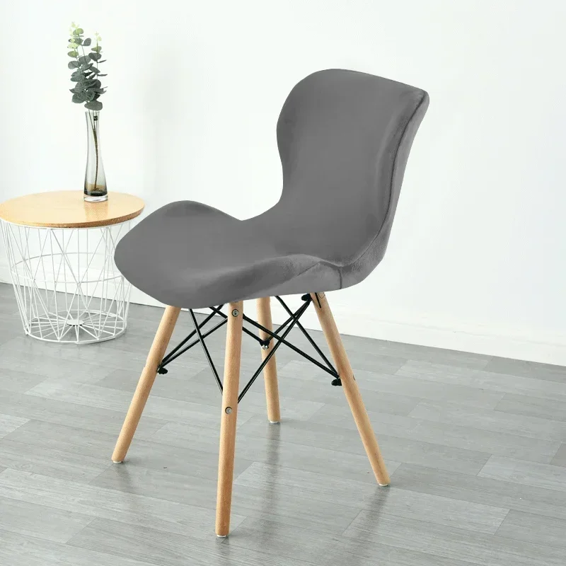 1/2/4/6 шт. Бархатные чехлы на стулья