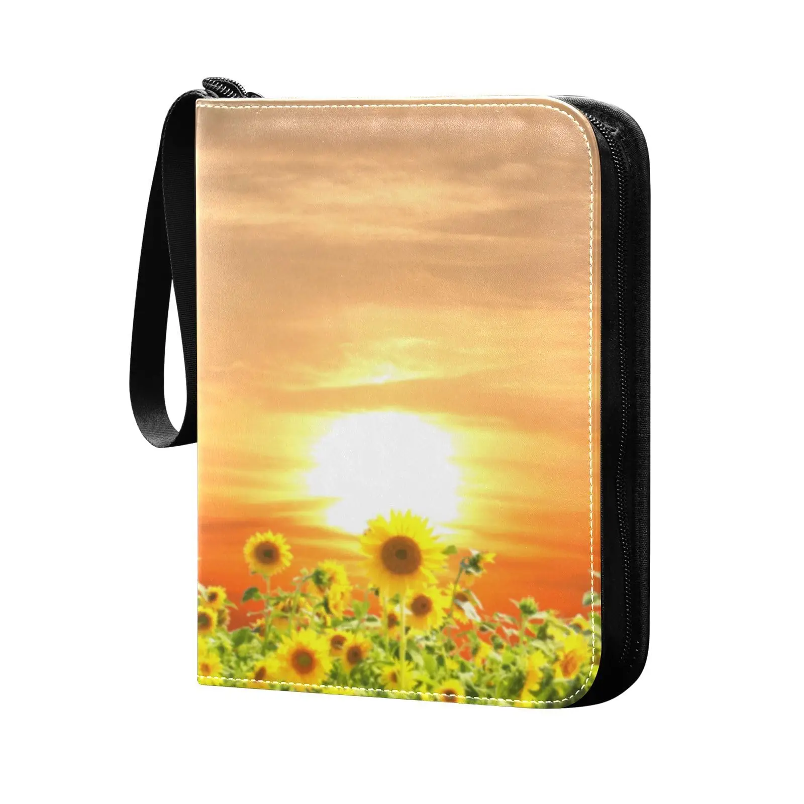 Папка для карт Sunflower 4 кармана папка 400 двухсторонний карманный альбом спортивных