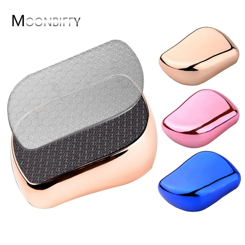 

Нано-стеклянная пилка для ног, двусторонние полировальные полоски, Рашпиль для ног, пилка для пятки, пилка для твердой омертвевшей кожи, сре...