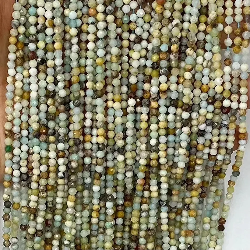 Натуральный цвет амазонит камень Tianhe свободные бусины для женщин изготовление