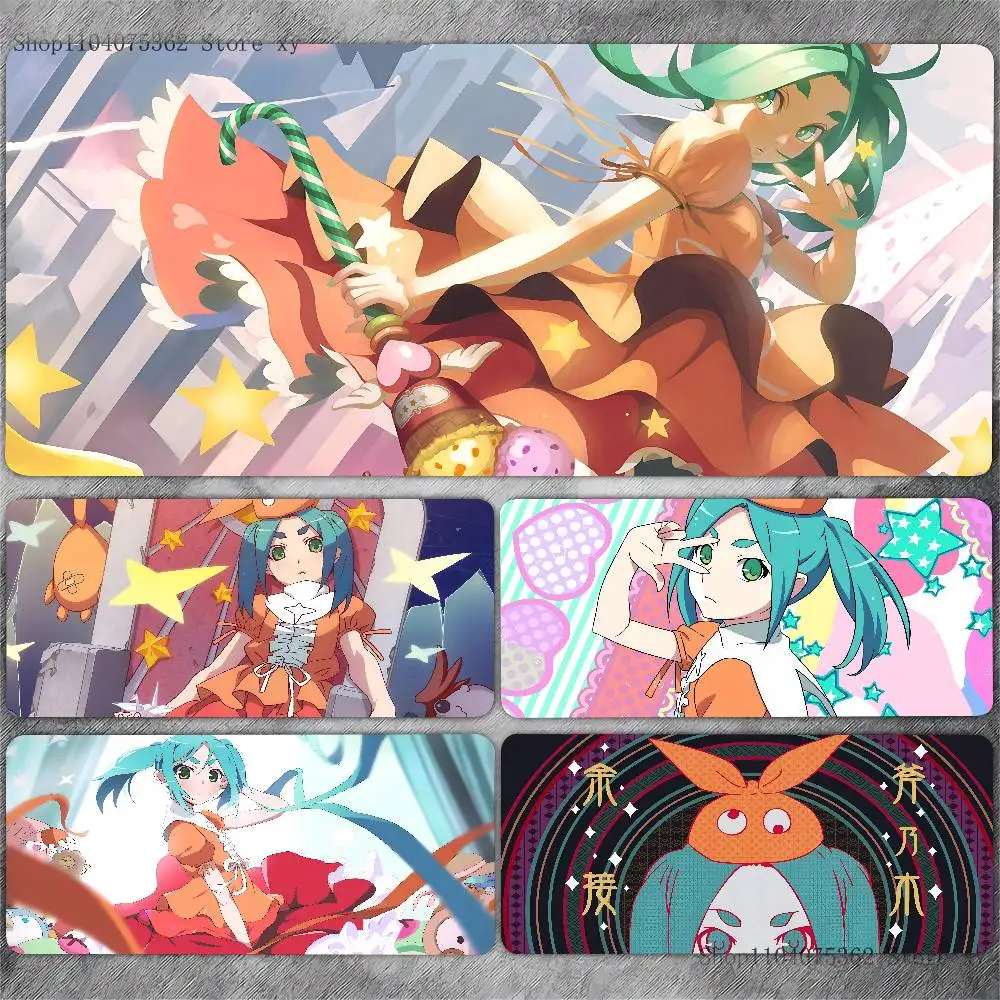 Фото Monogatari Nisemonogatari Yotsugi Ononoki коврик для мыши большой игровой коврик для клавиатуры LockEdge резиновые компьютерные офисные аксессуары №1