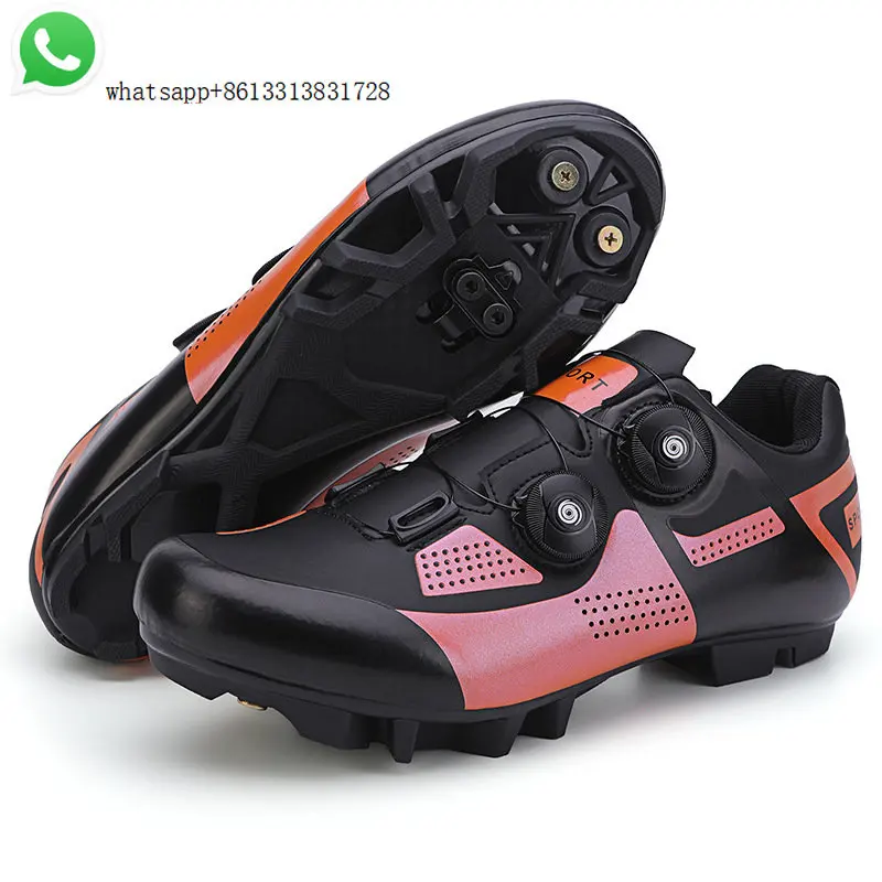 

New YOW buckle highway locking cycling shoes men's and women's models locking shoes hard soled sports spinning cycling shoes