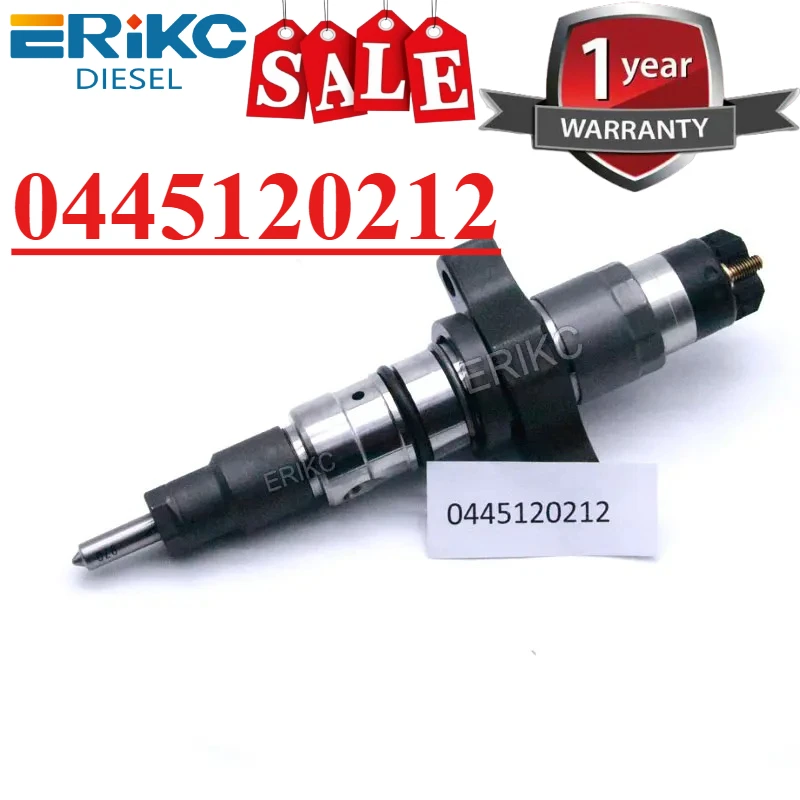 Фото Топливный инжектор ERIKC 0 445 120 212 для дизельных двигателей, насос-форсунка 0445120212 для CUMMINS №1