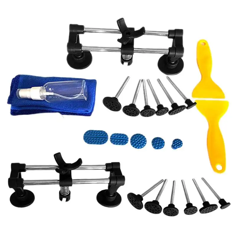 

Universal Car Dent Puller Tools Adjustable Auto Paint Free Dents Puller Multi Purpose Car Gold Dent Lifter For Bike Cars