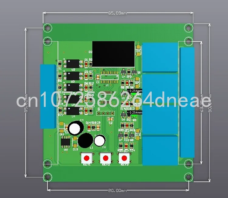 

4-way Relay Control Module, High and Low Level Trigger 12/24V Delay Time Relay Control Board