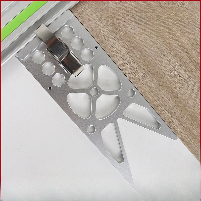 340MM 90 Degrees Workwooding Guide Rail Electric Circular Saw Rail Engraving Machine Board Opening Assistance Compatible