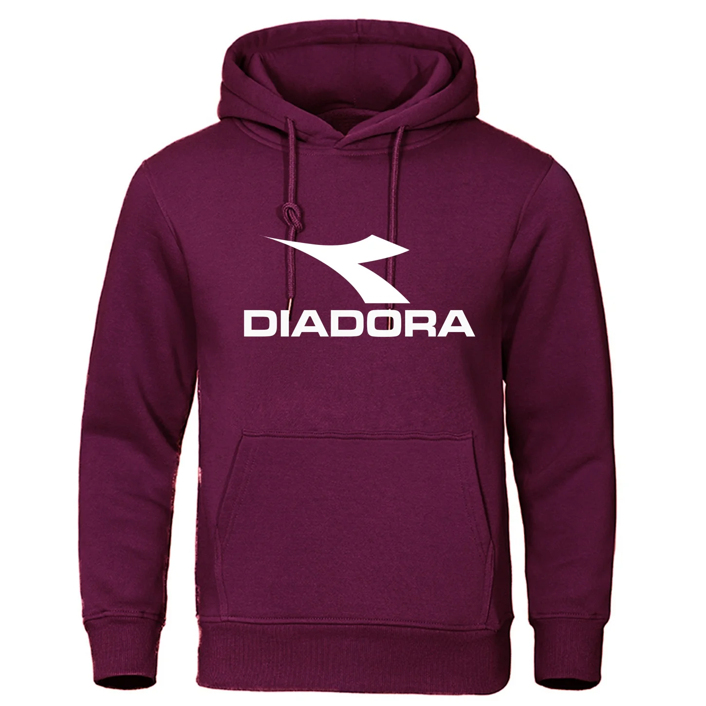 Diadora-Sudadera с капюшоном для мужчин ropa deportiva informal a la moda Джерси holгадо принтом де-улица