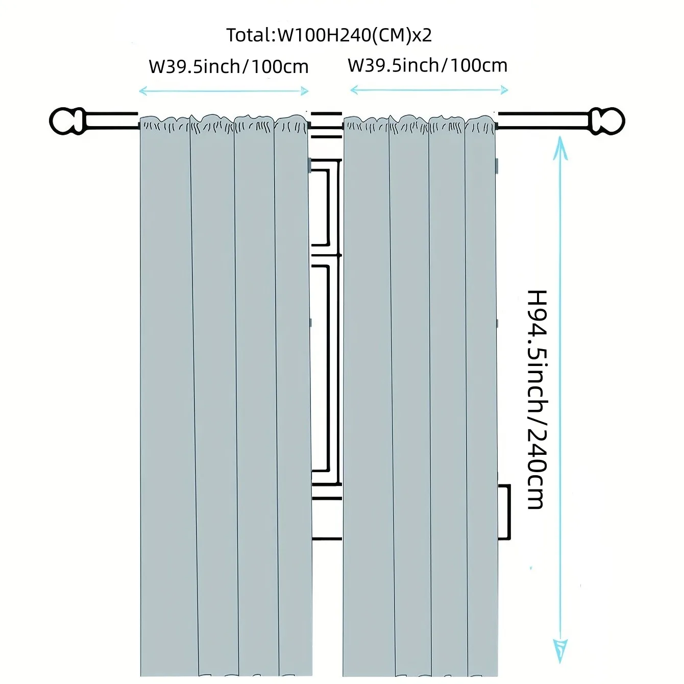 Сделайте свою гостиную и спальню с помощью 2 шт. золотых римских столбов
