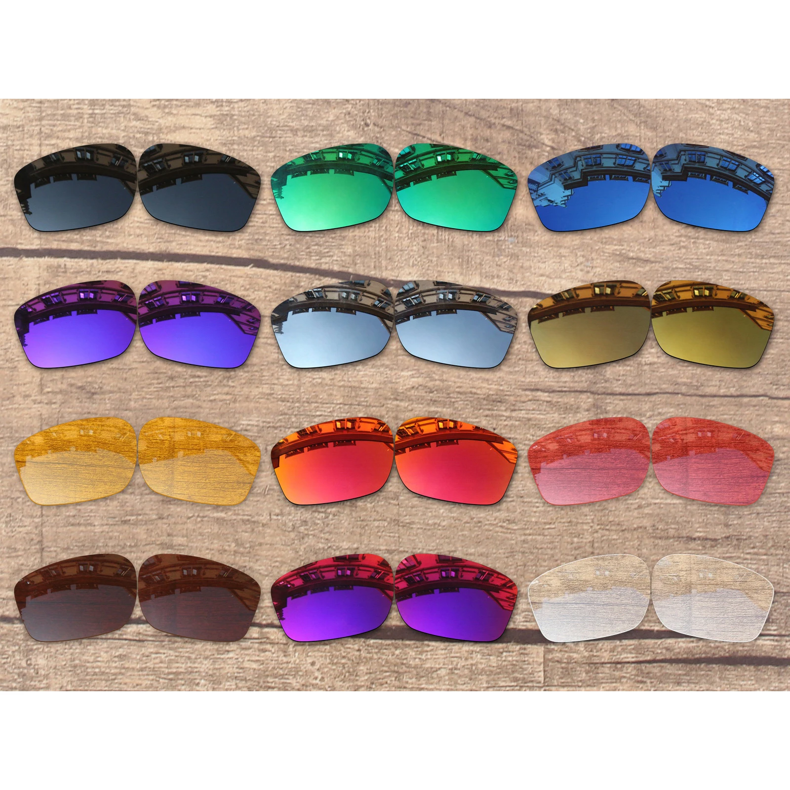 Vonxyz 20+ Color Choices Polarized Replacement Lenses for-Spy Optic Bonnie Frame