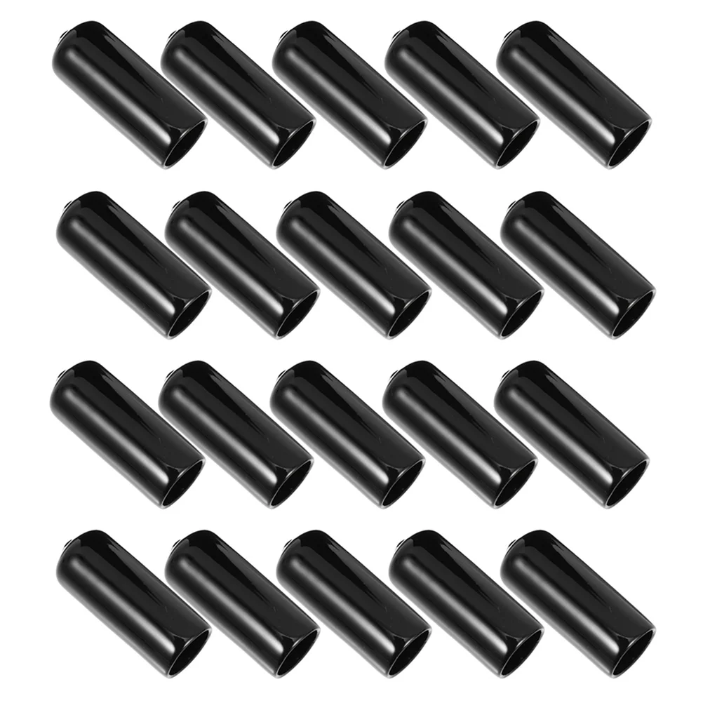 

20Pcs Anti-skid Cue Head Protectors Portable Cue Tips Covers Mini Cue Covers Cue Tip Protectors