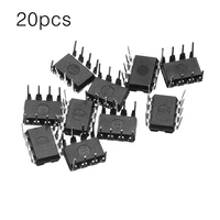 new 20pcs ne555p ne555 dip 8 single bipolar timers ic tabletop socket top high quality onleny