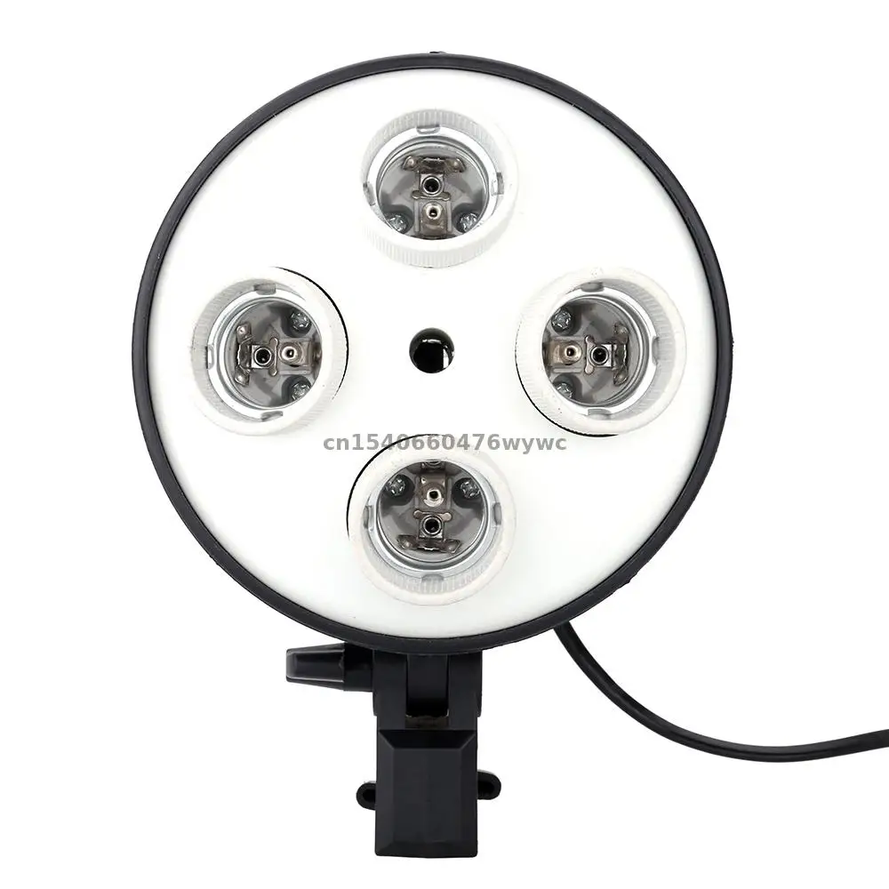 4 в 1 Цоколь E27 держатель лампы адаптер для фотостудии софтбокс + фотостудия