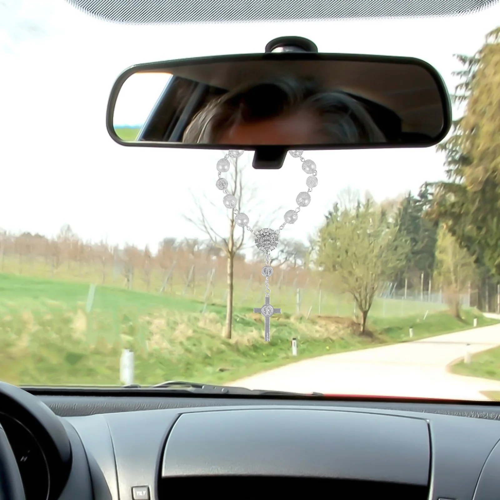 Подвеска для зеркала заднего вида автомобиля украшение Креста