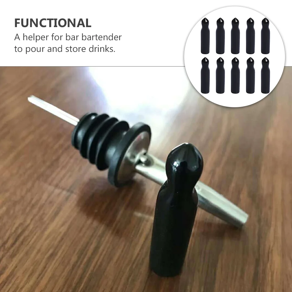 10 шт. крышка для бутылки носики наливания резиновые крышки шейкера масляные