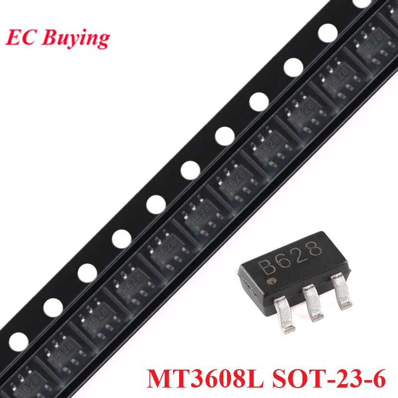 10/5 шт., MT3608 FM3608 3608, MT3608L SOT23-6 SOT-23-6, 1,2 А, высокая эффективность, МГц, текущий режим, повышающий преобразователь, IC чип, новый оригинал